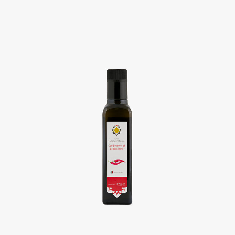 Huile d'olive extravierge aromatisée aux piments Ortensia Matalucci 25cl (Copie)
