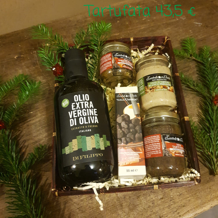 tartufata; small gourmet basket