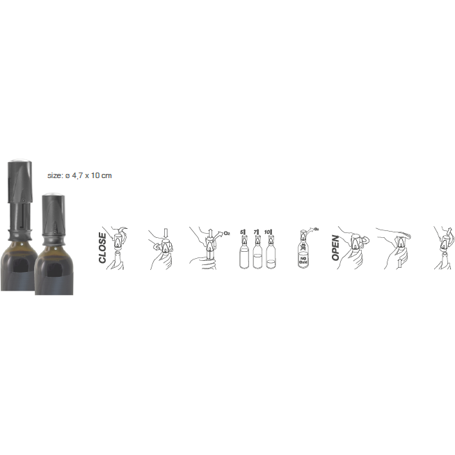 Bouchon à vide: pulltex wine saver, préservez votre vin une fois la bouteille ouverte