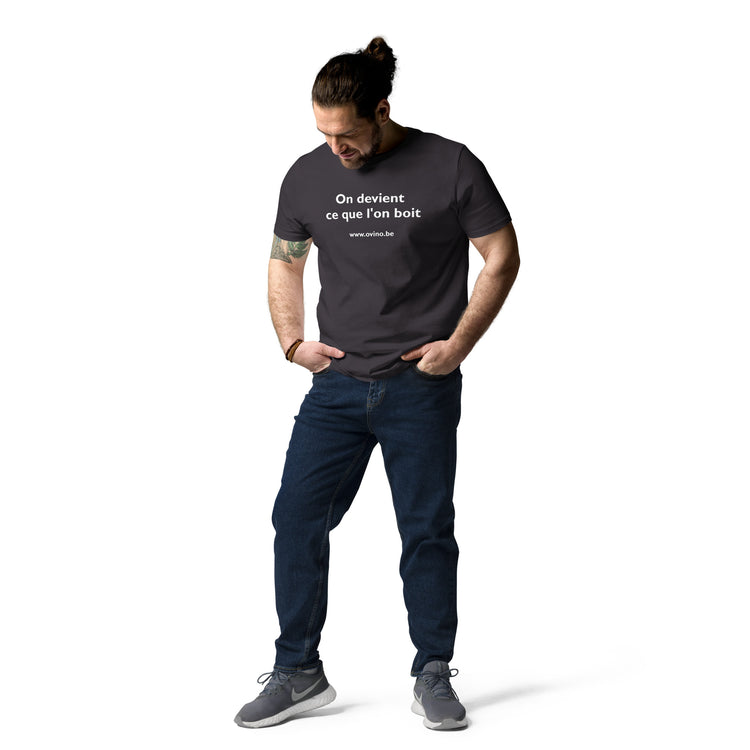 Unisex organic cotton t-shirt We become