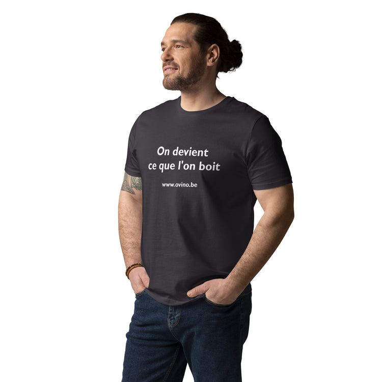 Unisex organic cotton t-shirt We become