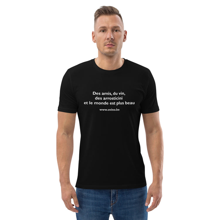 Arrosticini unisex T-shirt van biologisch katoen