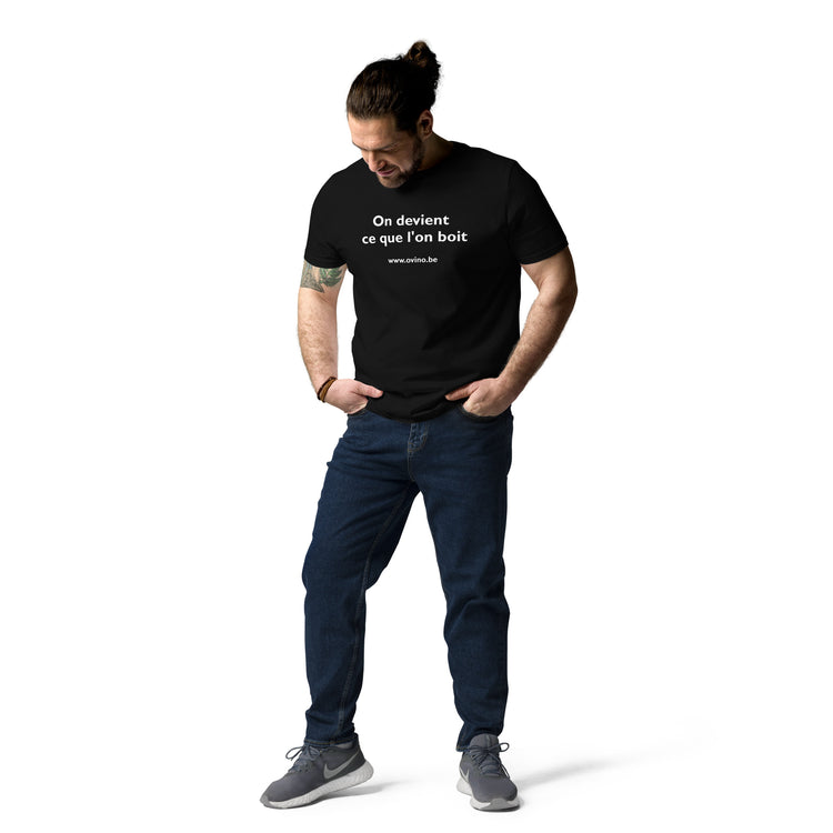 Unisex organic cotton t-shirt We become