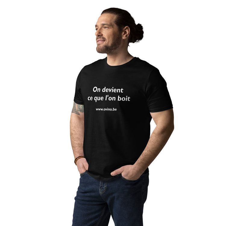 Unisex organic cotton t-shirt We become