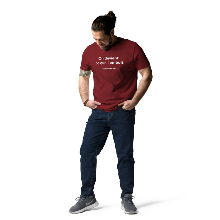 Unisex organic cotton t-shirt We become