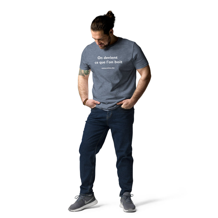 Unisex organic cotton t-shirt We become