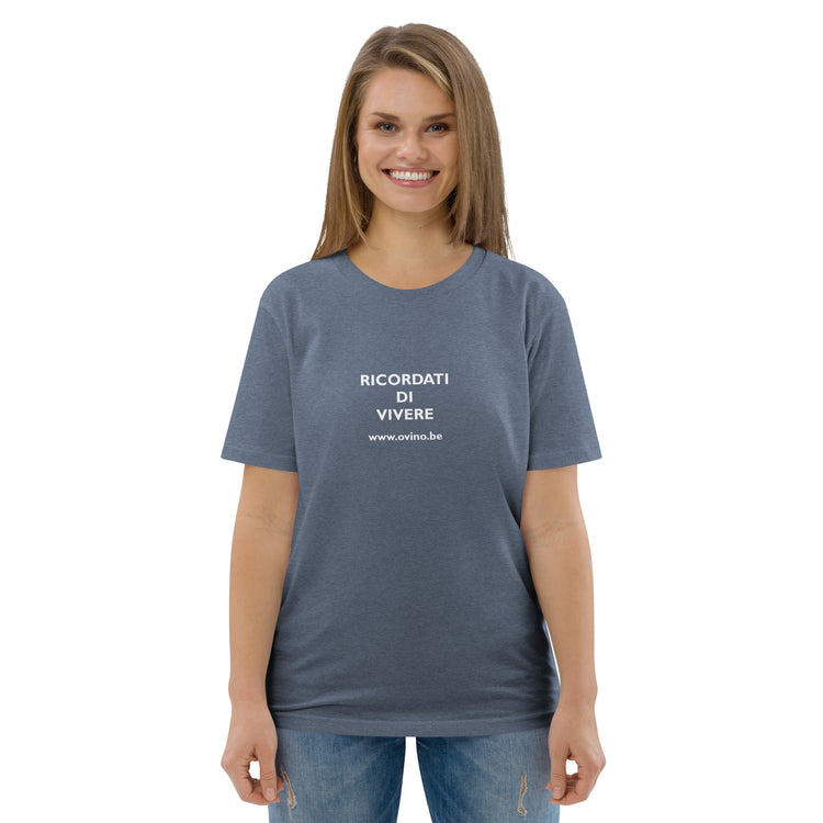 Ricordati unisex organic cotton t-shirt