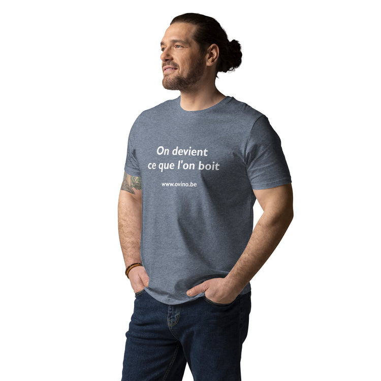 Unisex organic cotton t-shirt We become