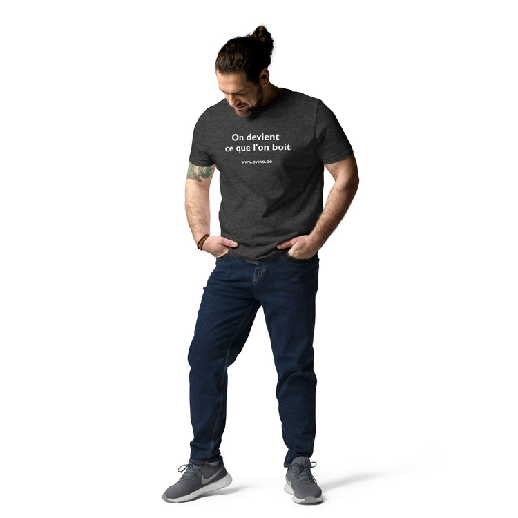 Unisex organic cotton t-shirt We become