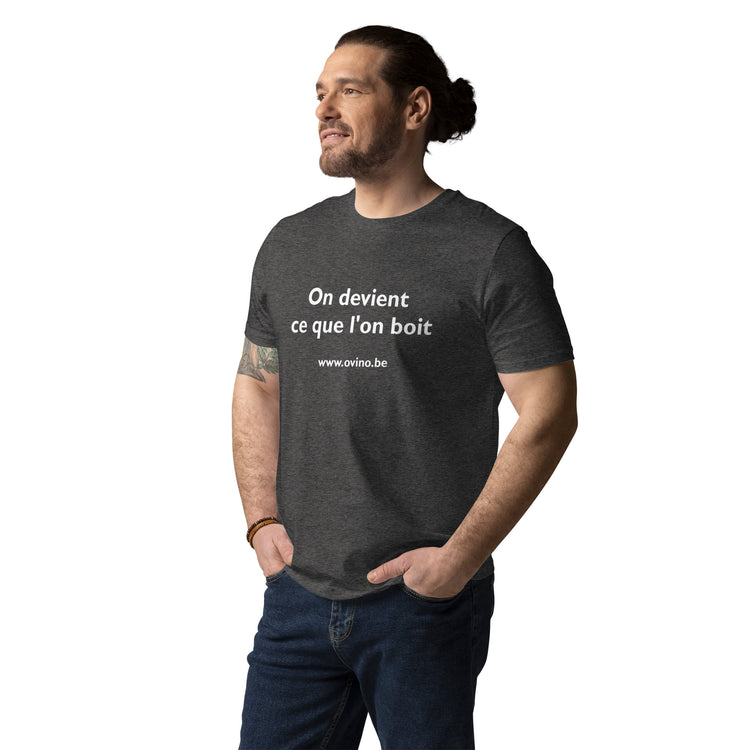 Unisex organic cotton t-shirt We become