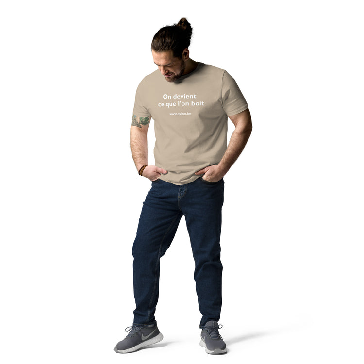 Unisex organic cotton t-shirt We become