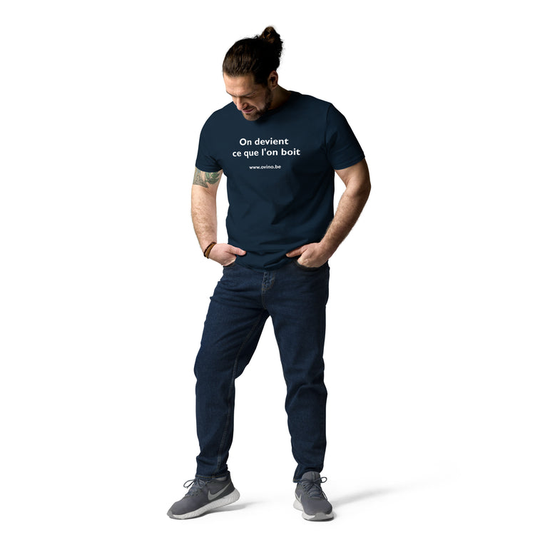 Unisex organic cotton t-shirt We become
