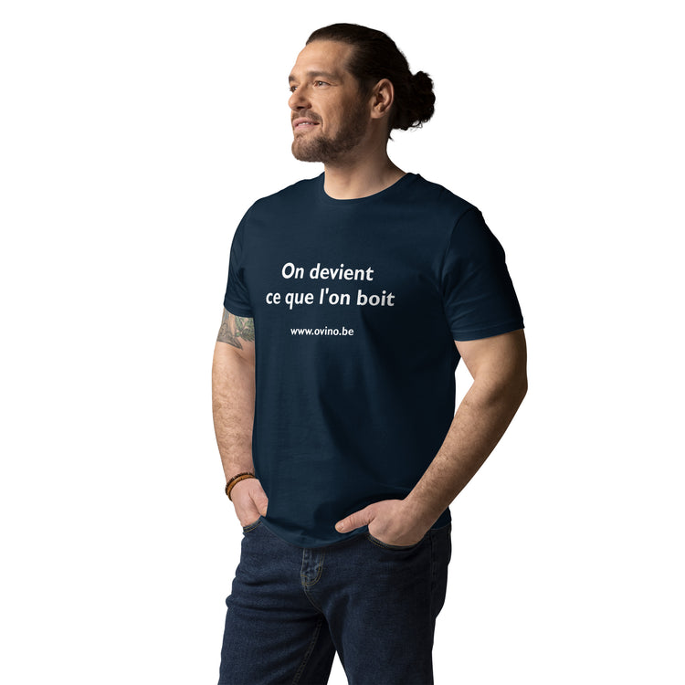 Unisex organic cotton t-shirt We become