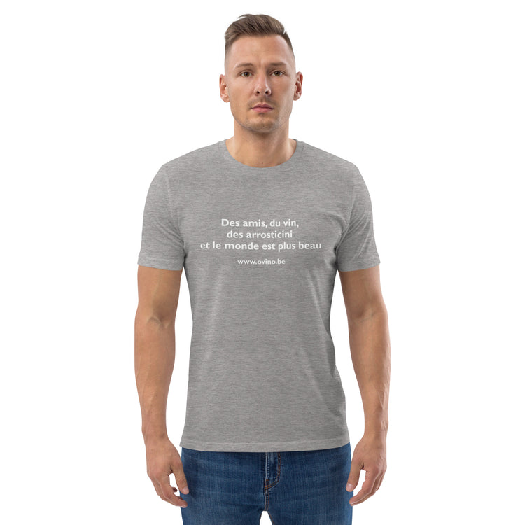 Arrosticini unisex T-shirt van biologisch katoen