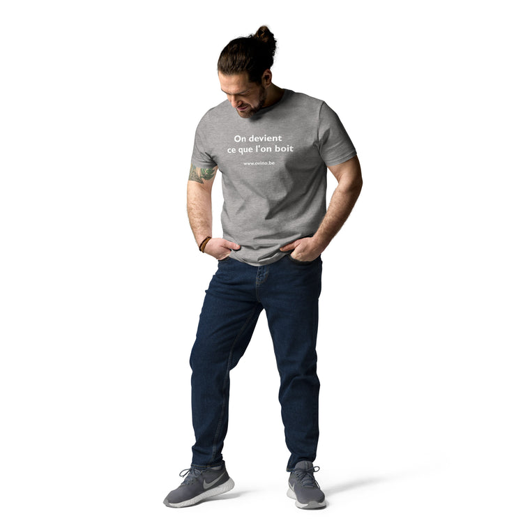 Unisex organic cotton t-shirt We become