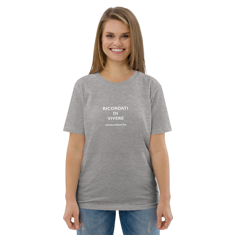 Ricordati unisex organic cotton t-shirt