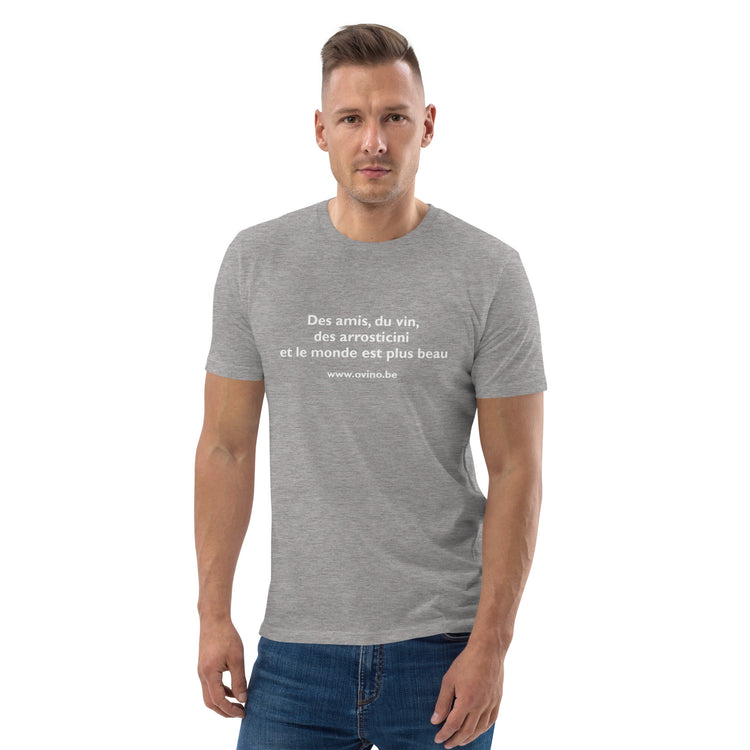 Arrosticini unisex T-shirt van biologisch katoen