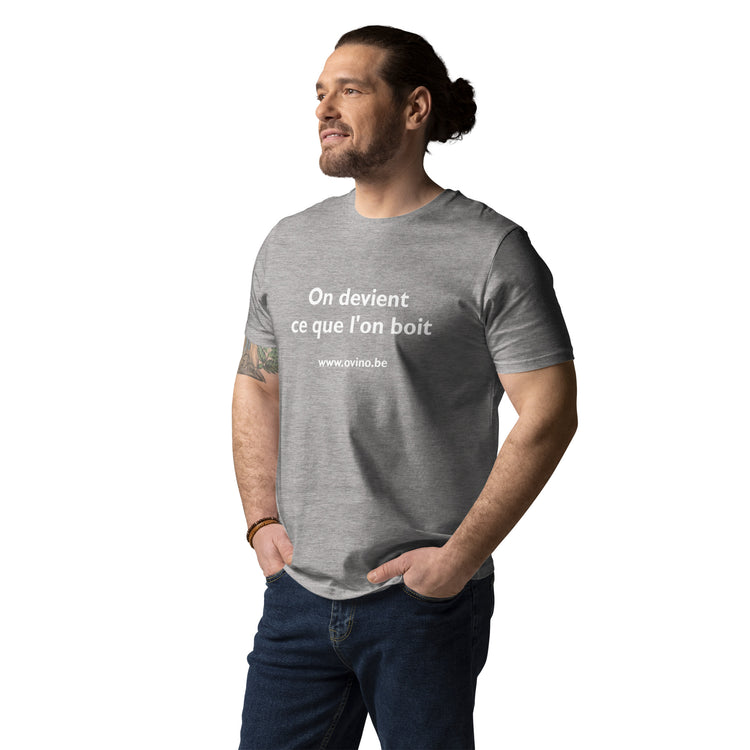Unisex organic cotton t-shirt We become