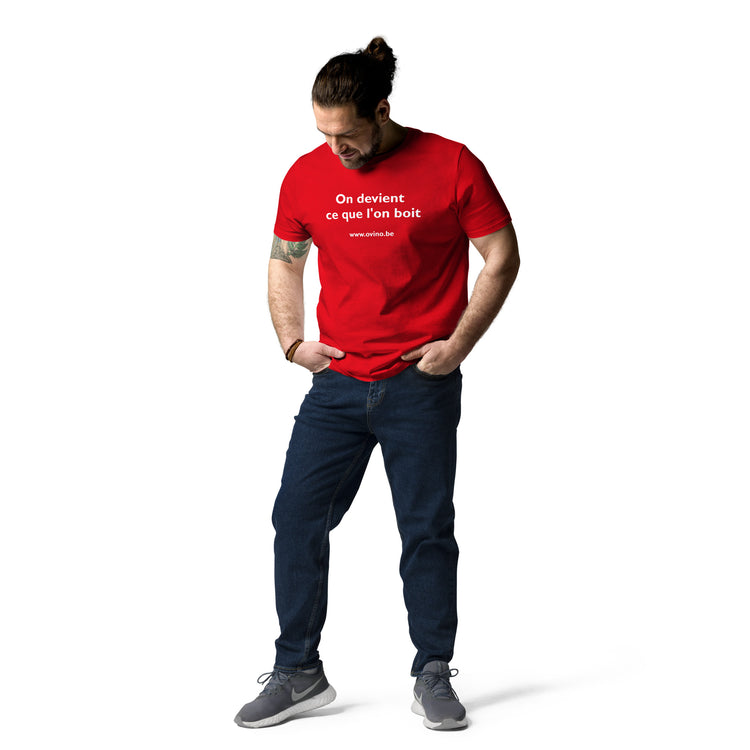 Unisex organic cotton t-shirt We become