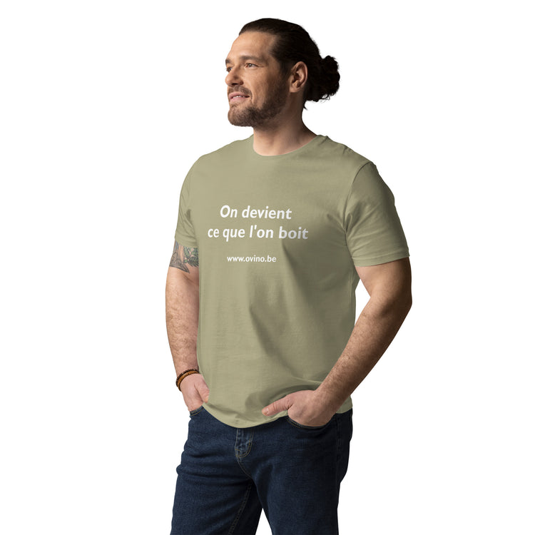Unisex organic cotton t-shirt We become