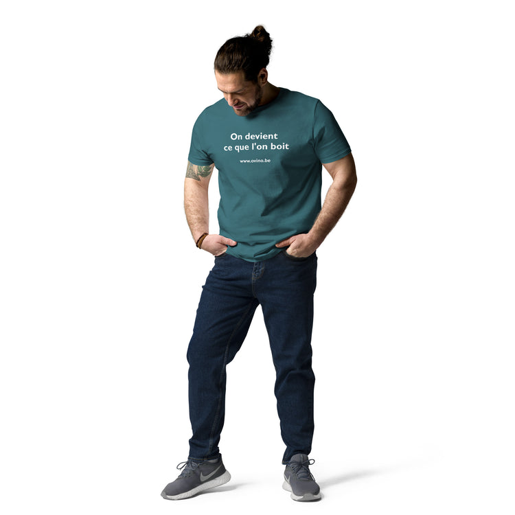 Unisex organic cotton t-shirt We become