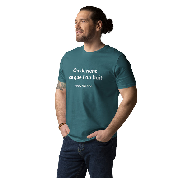 Unisex organic cotton t-shirt We become