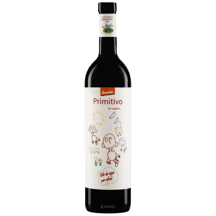 Primitivo Babalù, vin rouge biodynamique