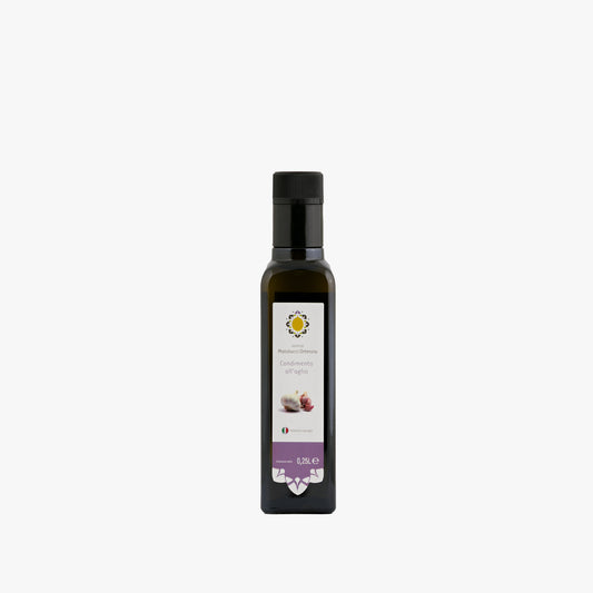 Huile d'olive extravierge aromatisée à l'ail Ortensia Matalucci 25cl