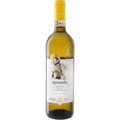 Spinola Gavi DOCG without added sulphites, organic white wine (Castello di Tassarolo-Biodynamie) 🐸🐸🐸