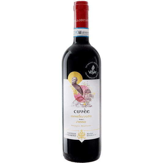 Cuvée Monferrato DOC sans sulfites ajoutés (Castello di Tassarolo-biodynamie)🐸🐸🐸