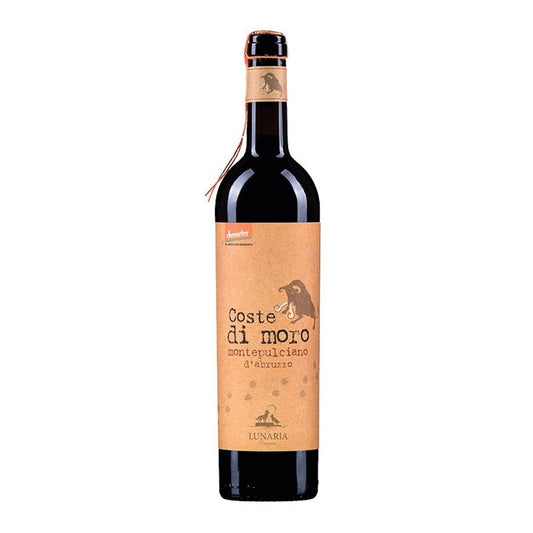 Montepulciano d'Abruzzo 37.5cl Coste di Moro (vegan-Lunaria-Biodynamie) 🐸🐸🐸