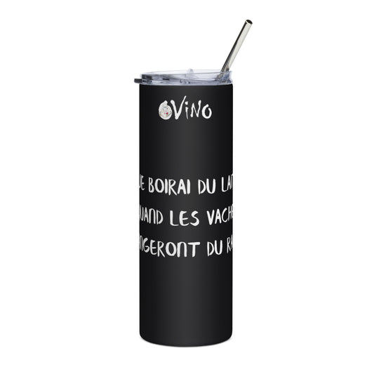 Stainless steel tumbler