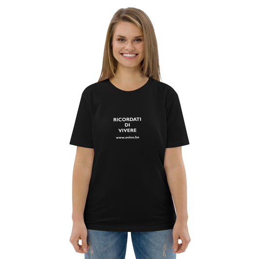 Ricordati unisex organic cotton t-shirt