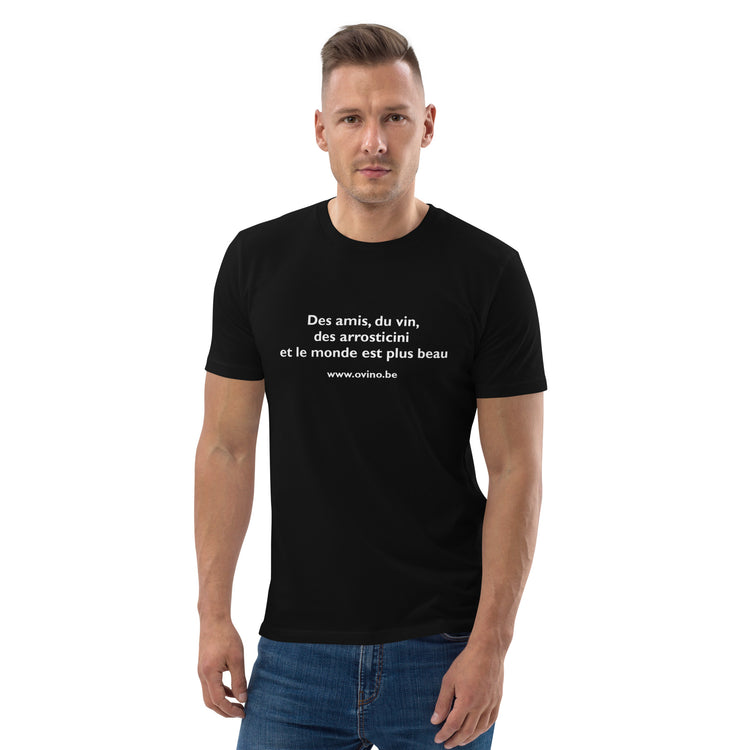 Arrosticini unisex T-shirt van biologisch katoen