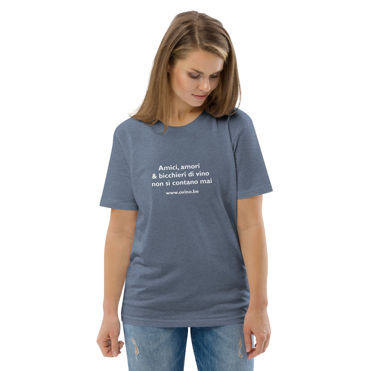 Amori unisex organic cotton t-shirt
