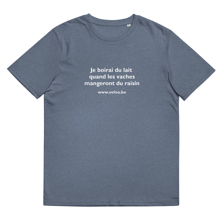 MILK unisex organic cotton T-shirt