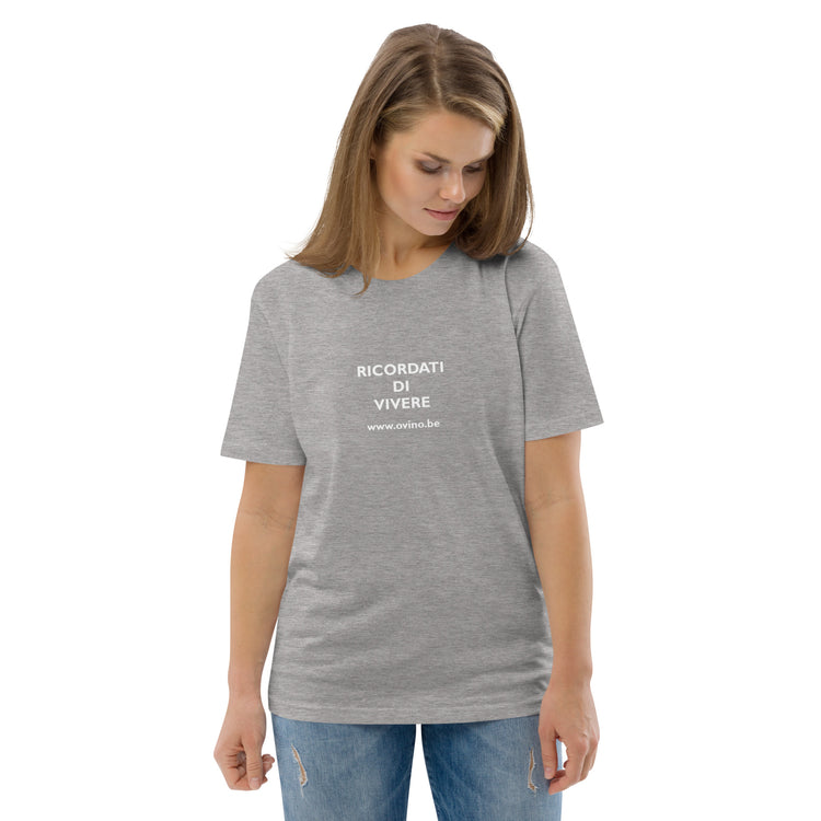 Ricordati unisex T-shirt van biologisch katoen