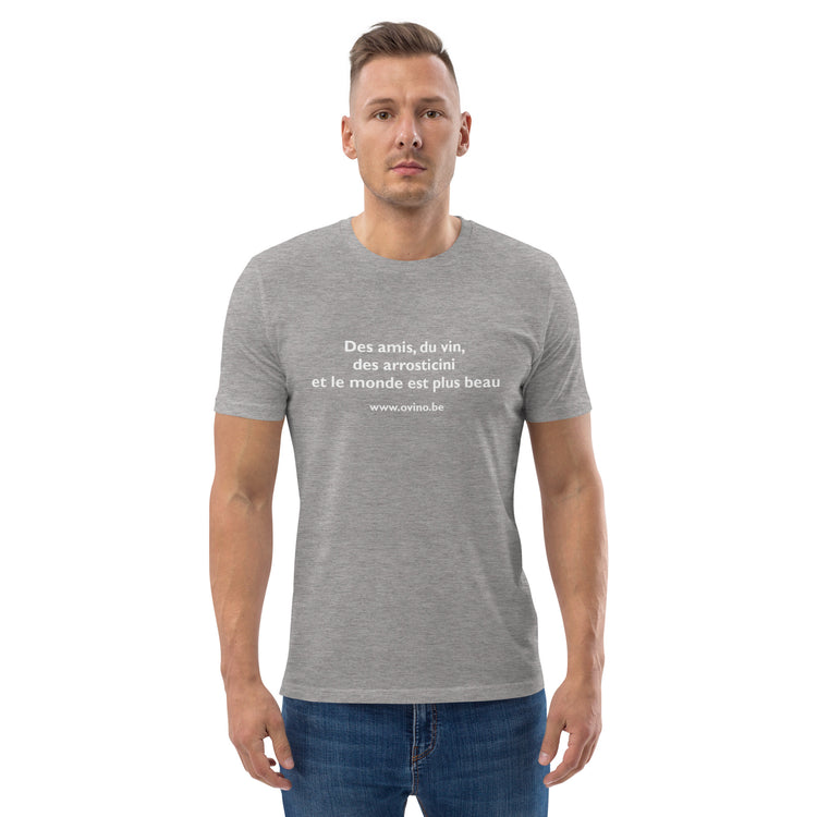 Arrosticini unisex organic cotton t-shirt