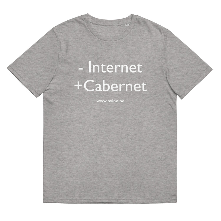 Unisex organic cotton internet t-shirt