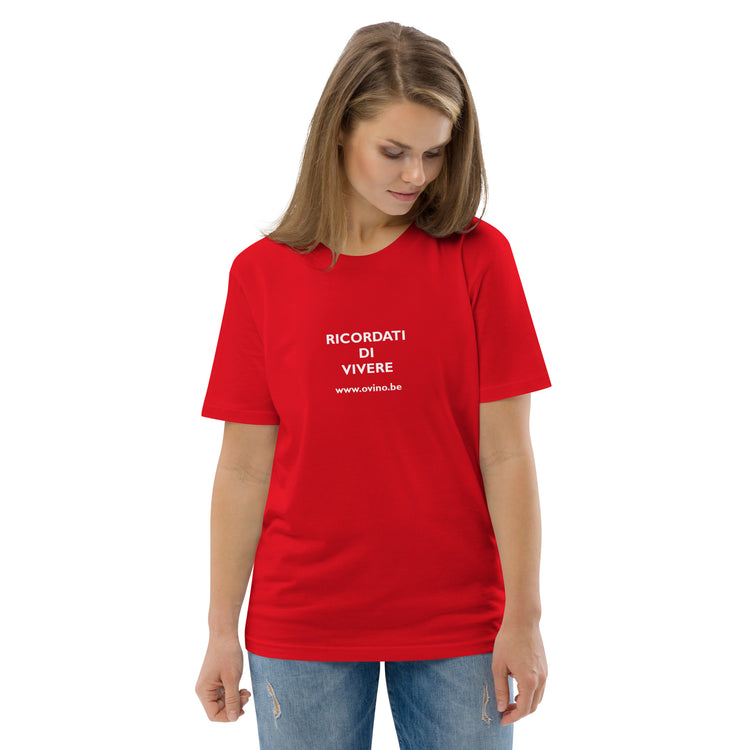 Ricordati unisex T-shirt van biologisch katoen