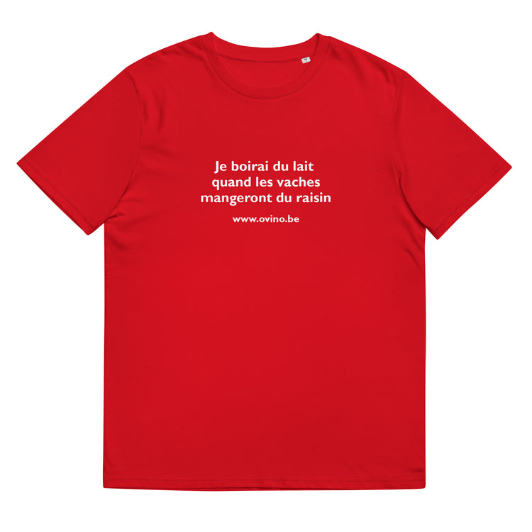 MILK biologisch katoenen unisex t-shirt